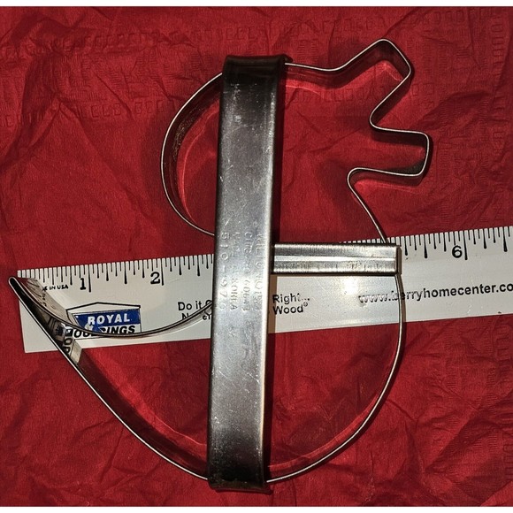 Oversized Duck Shaped Cookie Cutter Wilton Made In Korea 1971 - Picture 5 of 8